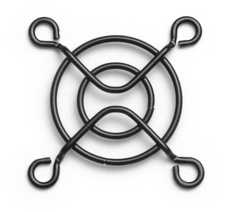 GardTec-SC40-W2B Accessoire de gestion thermique 40mm Fan Guard, Wire