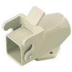 Surface Mount Housing 180° 3A Shell Size Polycarbonate Single Lock Han®