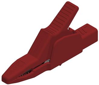 SKS Kontakttechnik-AK 2B 2540 I RED Steckverbinder, elektronisches Testgerät Conn Alligator Clip F 1 POS ST 1 Port