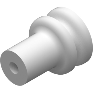 Delphi-15366021 Accessoires de raccordement Connector Accessories Seal Straight Liquid Silicone Rubber White Loose