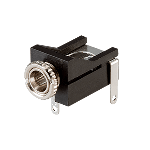 CUI Devices-MJ-3536 Steckverbinder für Audio und Video Conn 3.5MM Mono Jack RCP 2 POS Solder RA Thru-Hole 3 Terminal 1 Port