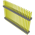 Conn Board Stacker HDR 40 POS 2.54mm Solder ST Top Entry Thru-Hole Bulk