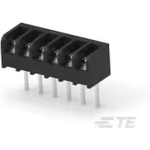 TE Connectivity-7-1546119-0 Steckverbinder, Klemmenblöcke Conn Barrier Strip 6 POS 6.35mm Wire Wrap ST Thru-Hole 10A/Contact Package