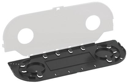 Panduit-FOSMF null Fiber Splice Tray