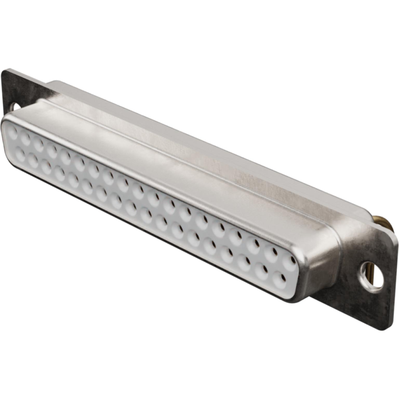 Molex-1731090650 Steckverbinder, D-Sub Conn D-Sub F 37 POS 1.4mm Solder RA Thru-Hole 37 Terminal 1 Port FCT Products Carton