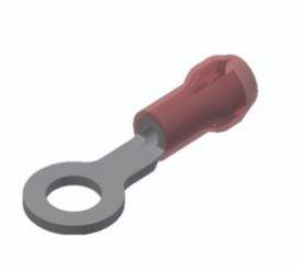 BURNDY-YAE18G43M Connector Terminals Ring Tongue Terminal Copper Red 20.44mm Tin Reel