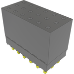 Conn Elevated Socket SKT 18 POS 2.54mm Solder ST Top Entry Thru-Hole Tube