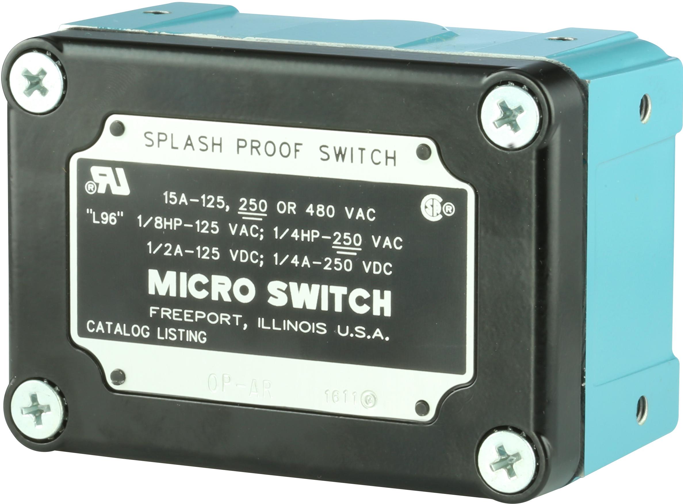 Honeywell-OP-AR Begrenzungsschalter Switch Limit N.O./N.C. SPDT Side Rotary with Adjustable Roller Lever Screw Mount 0.5A 250VDC 5.56N Rotary Conduit