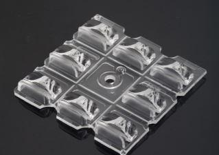 LEDIL OY-C16052_STRADELLA-8-HV-ME-N Optische Linsen Optical Lens Clear PMMA Screw/Pin Box