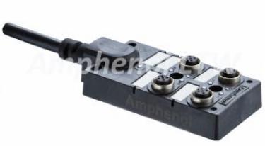 Amphenol-DB12-5A4CAB-DPS7B01 其他电缆组件 M Series, Accessory, 4A, 05 pins, Distribution Box, Length 1000mm