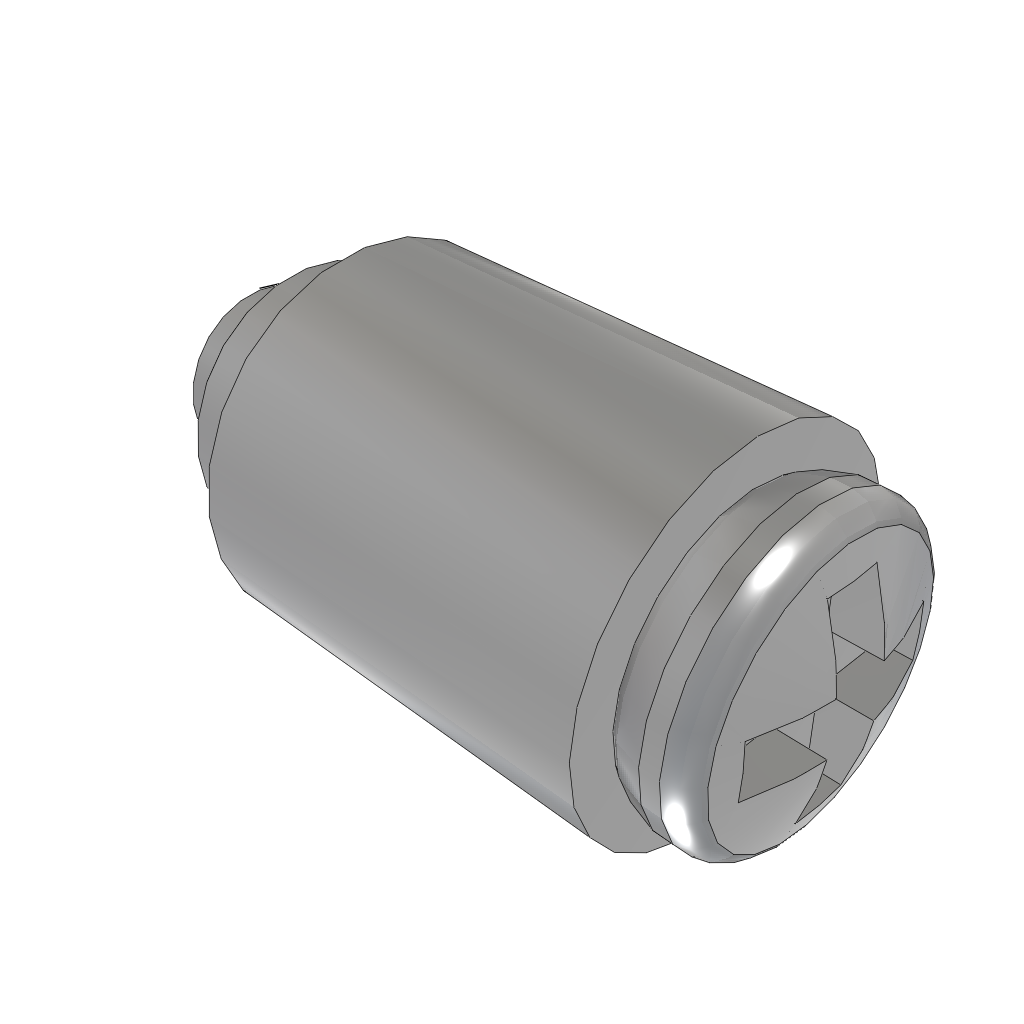 Samtec-SO-0715-01-01-02-N Distanzhülsen Standoff Round F 4-40-THD Stainless Steel 303