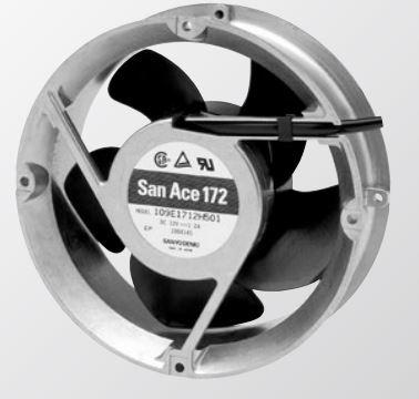 SANYO DENKI-109E1724H5D01 排风机和风扇 DC Fan Axial Ball Bearing 24V