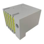 Conn Backplane RCP 140 POS 2mm Press Fit RA Thru-Hole ExaMAX® Tray