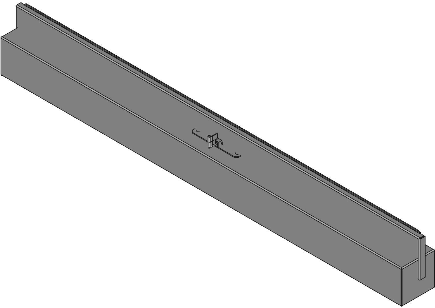 Hammond Manufacturing-1486C48 Verdrahtungskanäle Type 12 Wiring Through