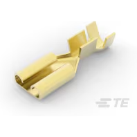 TE Connectivity-62137-1 连接器端子 Quick Disconnect Terminal 16-20AWG Brass F 14.85mm Reel/Strip