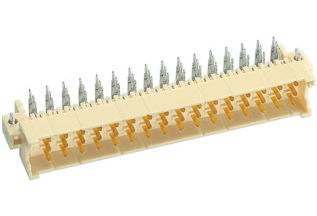 HARTING-09061486951 Backplane connettore Conn DIN 41612 M 48 POS 2.54mm Solder RA Thru-Hole