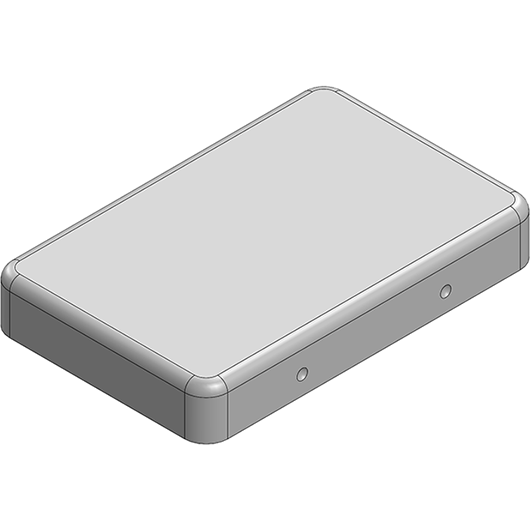 Masach Tech-MS230-20C null 23.4 x 15.2 x 3.5mm Two-piece Drawn-Seamless RF Shield/EMI Shield COVER (CRS)