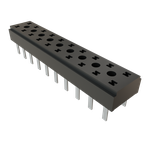 Conn Socket Strip SKT 20 POS 2mm Solder ST Top Entry Thru-Hole TIGER CLAW™ Tube