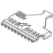 TE Connectivity-103350-3 Steckverbinderzubehör Connector Accessories Cover Straight