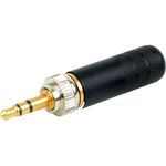 Conn 3.5MM Stereo Plug PL 3 POS ST Cable Mount 3 Terminal 1 Port