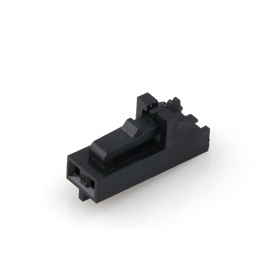 Molex-0050579402 Einzeladersteckverbinder, Gehäuse Conn Housing RCP 2 POS 2.54mm Crimp ST Cable Mount Black SL Bag