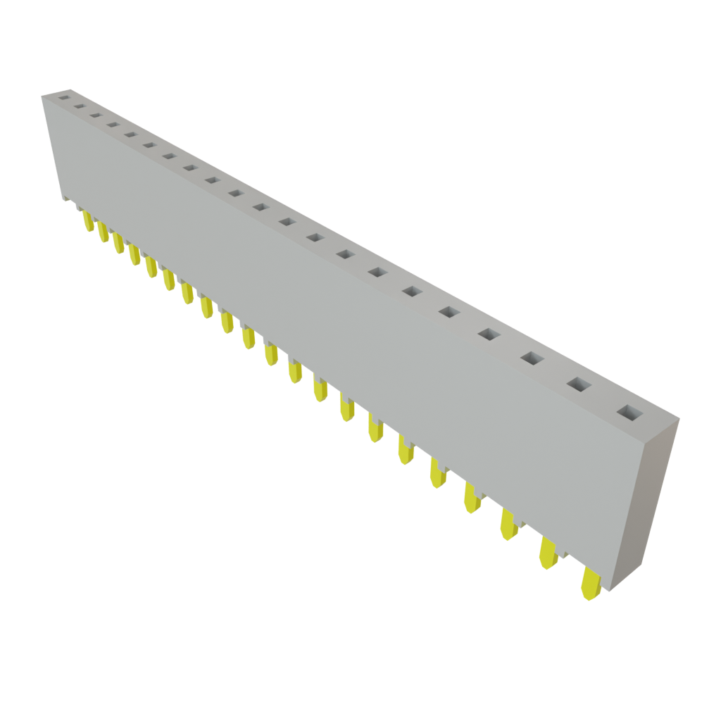 Samtec-SSW-121-01-T-S Steckverbinderleisten und Leiterplattenbuchsen Conn Socket Strip SKT 21 POS 2.54mm Solder ST Top Entry Thru-Hole Bulk