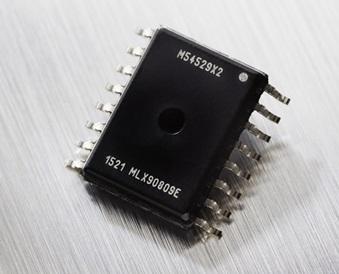 Melexis-MLX90809LXG-EAD-003-RE Sensor de presión de montaje en tablero Board Mount Pressure Sensor 0.5V to 4.5V 0bar to 1bar Vacuum 16-Pin T/R