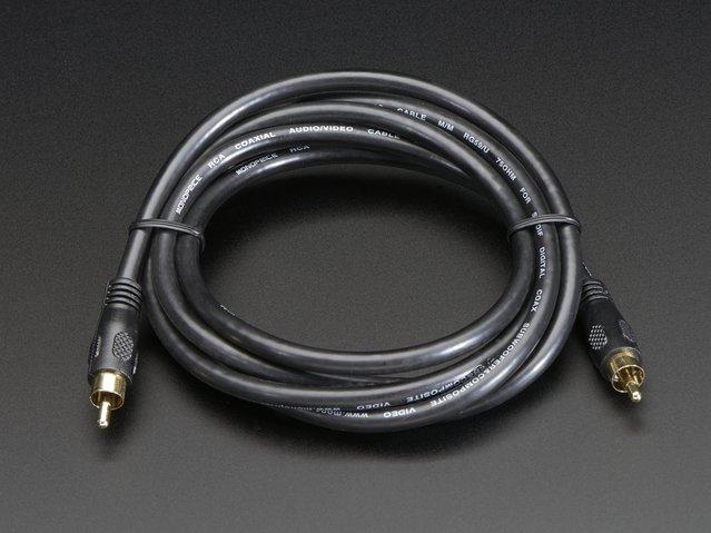Adafruit Industries-863  RCA (Composite Video Audio) Cable 6 feet