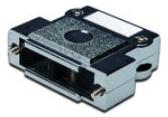 Assmann WSW components, Inc-AGP-37/IDC Schrumpfbalgenadapter Backshell 180° C Shell Size Plastic