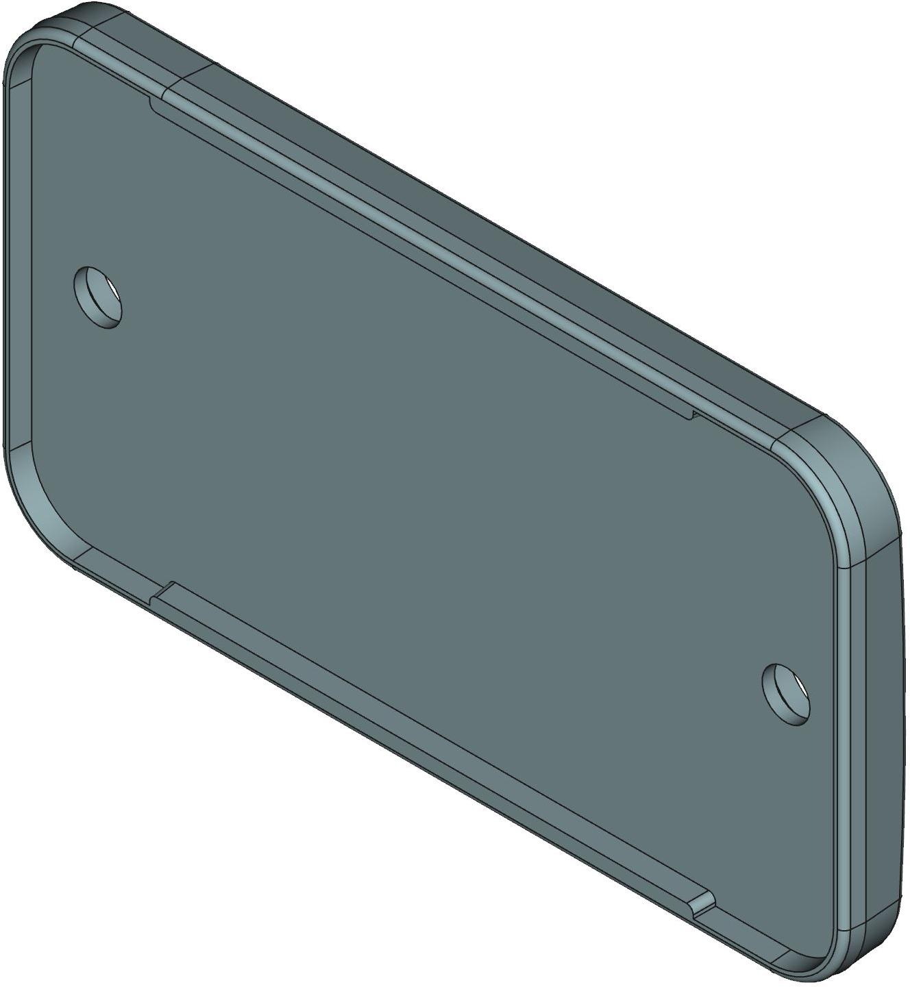 Hammond Manufacturing-1457C801EBK  Black Aluminum Wall Mount Extruded Enclosure