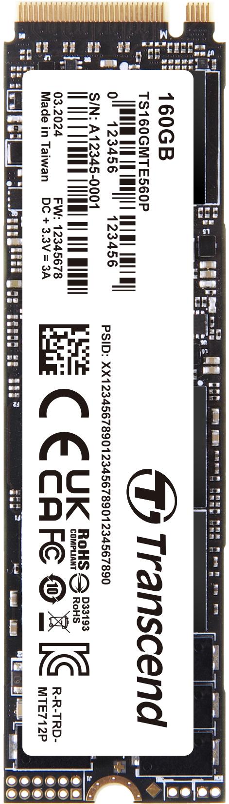 Transcend Information-TS160GMTE560P Solid State-Laufwerke PCIe M.2 SSDs