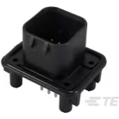 TE Connectivity-1-776276-1 Embases de raccordement et réceptacles PCB Conn Shrouded Header HDR 8 POS 4mm Solder ST Top Entry Thru-Hole Automotive Tray