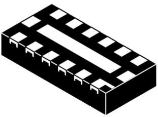 onsemi-NUF6010MUT2G ESE-Entstörer ESD Suppressor Diode Array Uni-Dir 5V 12-Pin UDFN EP T/R