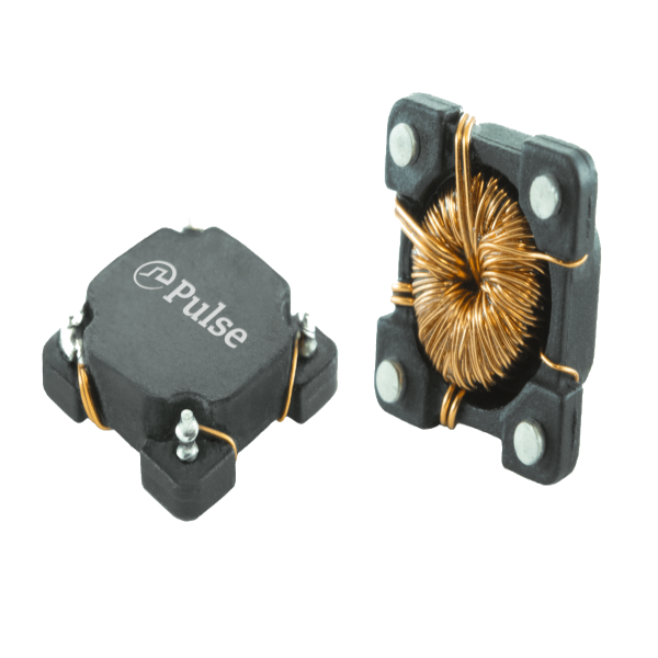 Pulse Electronics Corporation-PA0368.100NLT Trasformatore di corrente Current Transformer 1:100 500Vrms 0.004Ohm Prim. DCR 1.6Ohm Sec. DCR 4000mA Prim. 4 Terminal SMD Automotive AEC-Q200