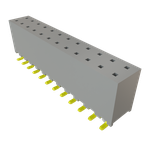 Conn Socket Strip SKT 24 POS 2mm Solder ST Top Entry SMD Tube