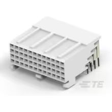 TE Connectivity-5536507-2 Face arrière de raccordement Conn Backplane RCP 48 POS 2mm Solder RA Thru-Hole Tube