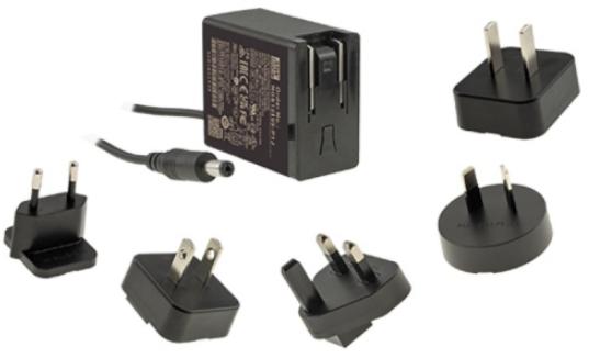 Mean Well Enterprises-NGE12U09-P1J 外部插入适配器 Plug-In Adapter Single-OUT 9V 1.33A 12W