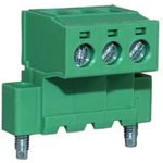 Conn Terminal Block M 3 POS 5.08mm Screw RA Flange Mount 15A