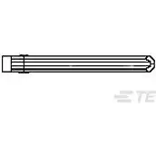 TE Connectivity-926635-2 Accessori per connettori Connector Accessories Locking Device Straight Red Box