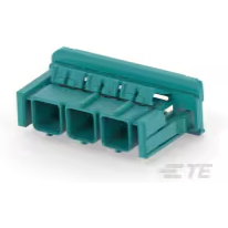 TE Connectivity-2324309-9 Einzeladersteckverbinder, Gehäuse Conn Housing RCP 3 POS 7.8mm Crimp ST Cable Mount Water Blue Bag