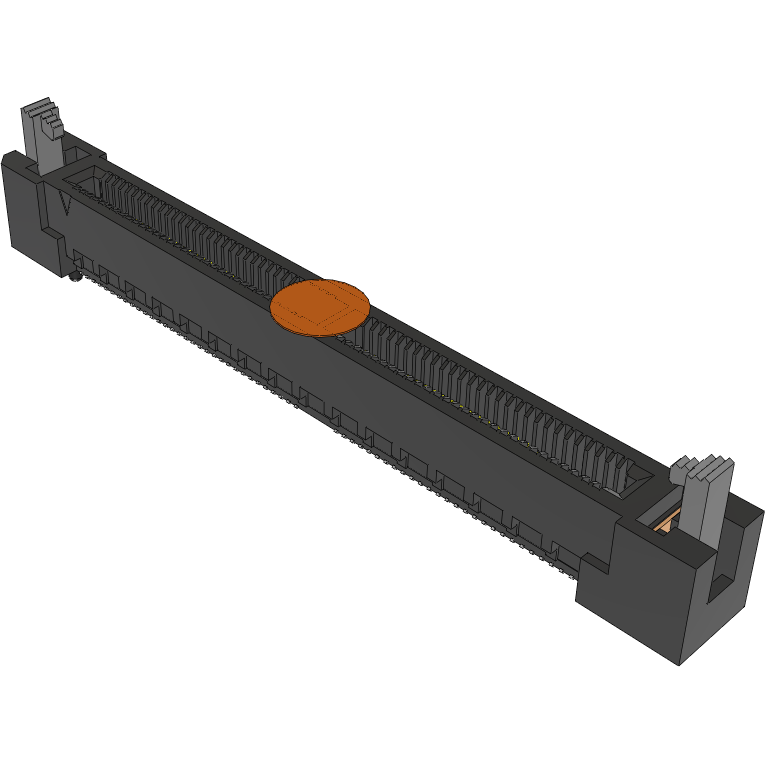 Samtec-HSEC8-160-01-S-DV-A-BL-K-TR Steckverbinder, Kartenrand Conn Card Edge SKT 120 POS 0.8mm Solder ST SMD EDGE RATE™ T/R