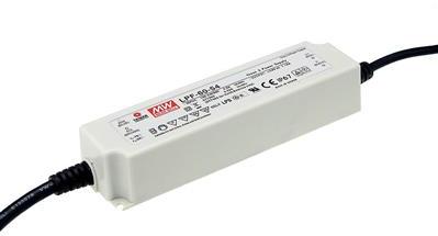 MEAN WELL-LPF-60-12 LED Power Supplies AC/DC LED Power Supply 60W Single 4-Pin