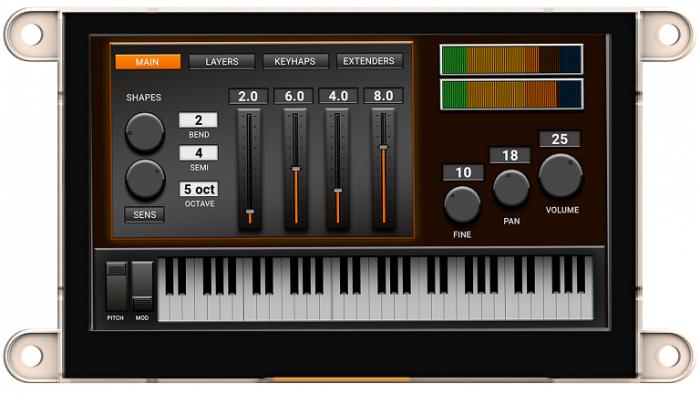 4D Systems-GEN4-ULCD-43DCT-SB Pantallas táctiles LCD LCD Capacitive Touch Screen