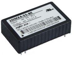 Bel Power Solutions-20IMX4-1212-8 Convertitore da DC a DC e modulo di regolazione della commutazione Module DC-DC 20VIN 2-OUT -12V/12V 0.17A/0.17A 4.1W 6-Pin DIP Module