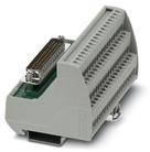 PHOENIX CONTACT-2315159 Módulos de interfaz VARIOFACE module, with screw connection and male D-Subminiature pin strip, for mounting on NS 35 rails, 50-pos.