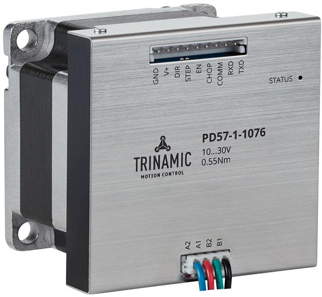 Analog Devices-PD57-1-1076 Motori stepper Stepper Motors Hybrid Bipolar Square 2V 2.8A 0.7Ohm 120g.cm² 0.55 1.8° 1Shaft