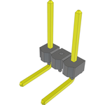 Conn Unshrouded Header HDR 2 POS 5.08mm Solder RA Side Entry Thru-Hole Bulk