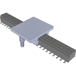 Conn Socket Strip SKT 48 POS 1mm Solder ST SMD Tray
