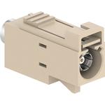 Conn SMB 0Hz to 6GHz 50Ohm Crimp ST Cable Mount RCP Gold Over Nickel Over Copper Tray