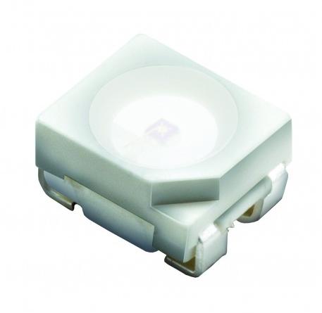 Everlight Electronics-EAPL3527WA0 DEL LED Uni-Color White 3-Pin PLCC T/R